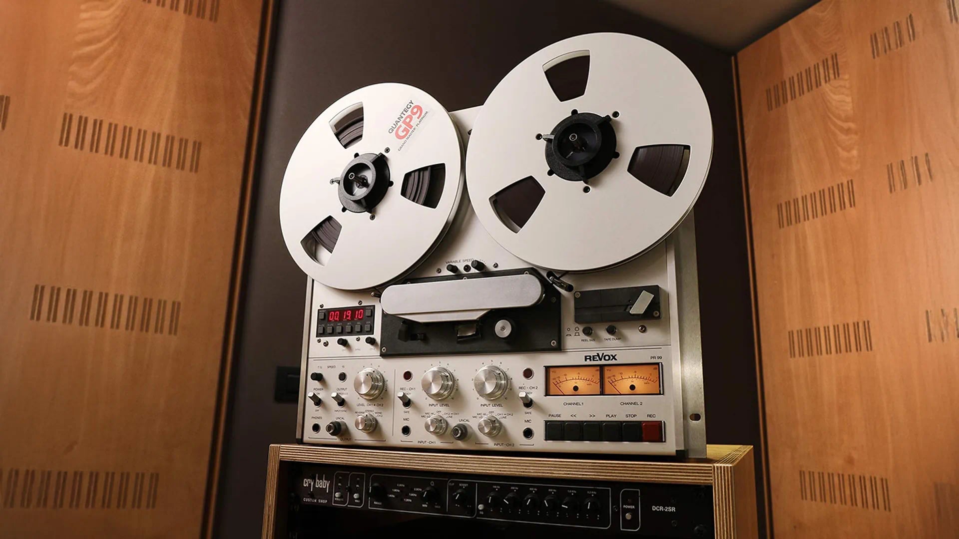 The analogue tape machine on which PTTNBT was recorded