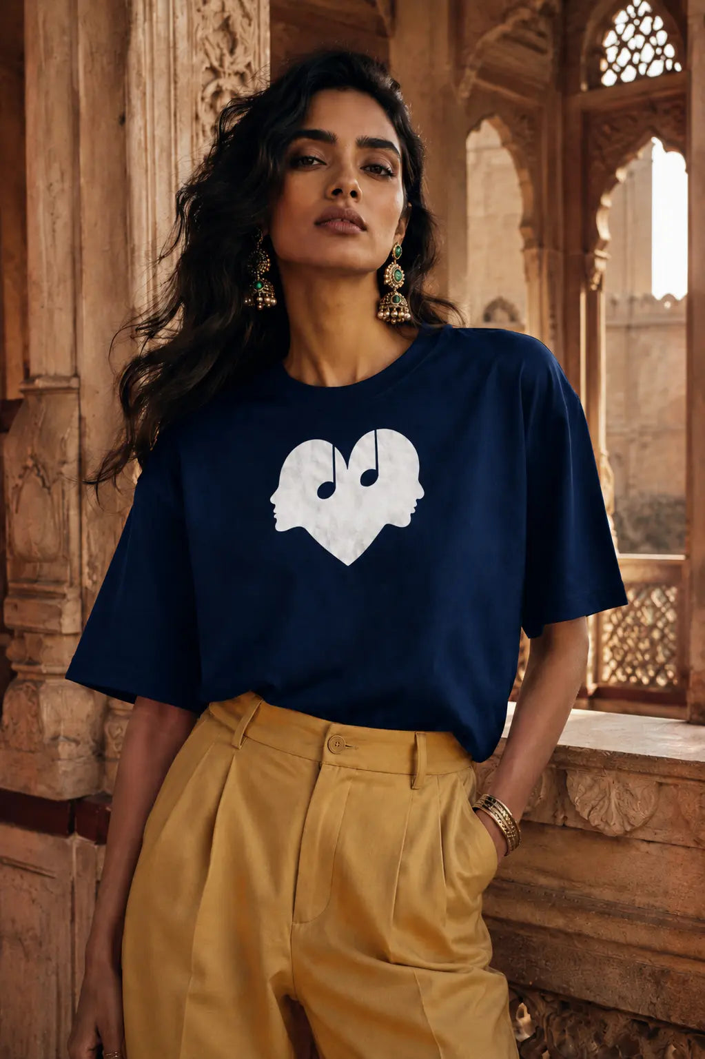 The Overture Oversized Unisex - Midnight Wear The Symbol