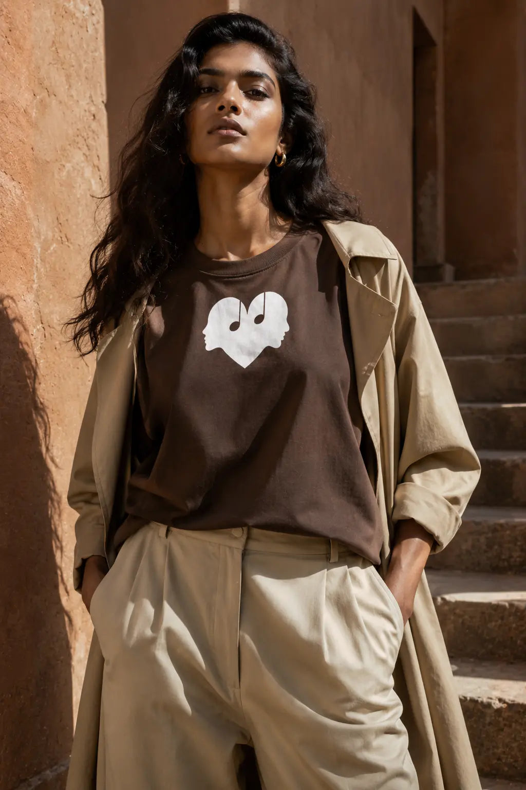 The Overture Oversized Unisex - Mocha Wear The Symbol