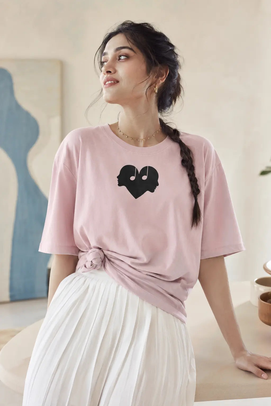 The Overture Oversized Unisex - Petal Wear The Symbol