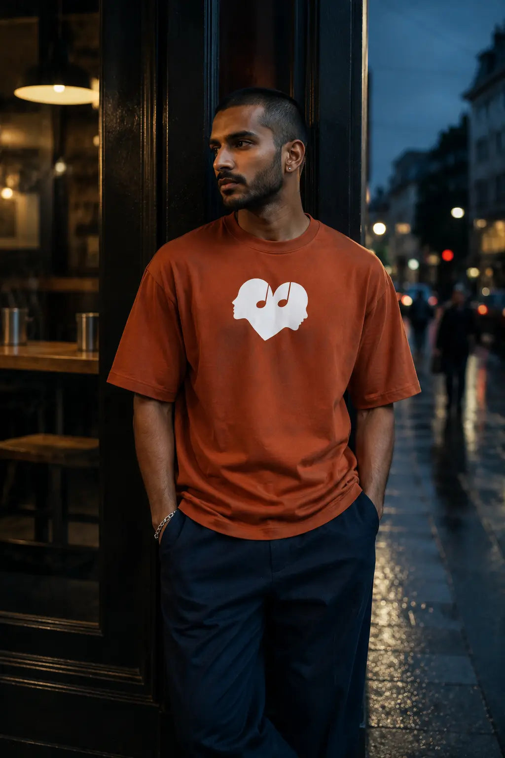 The Overture Oversized Unisex - Rust Wear The Symbol