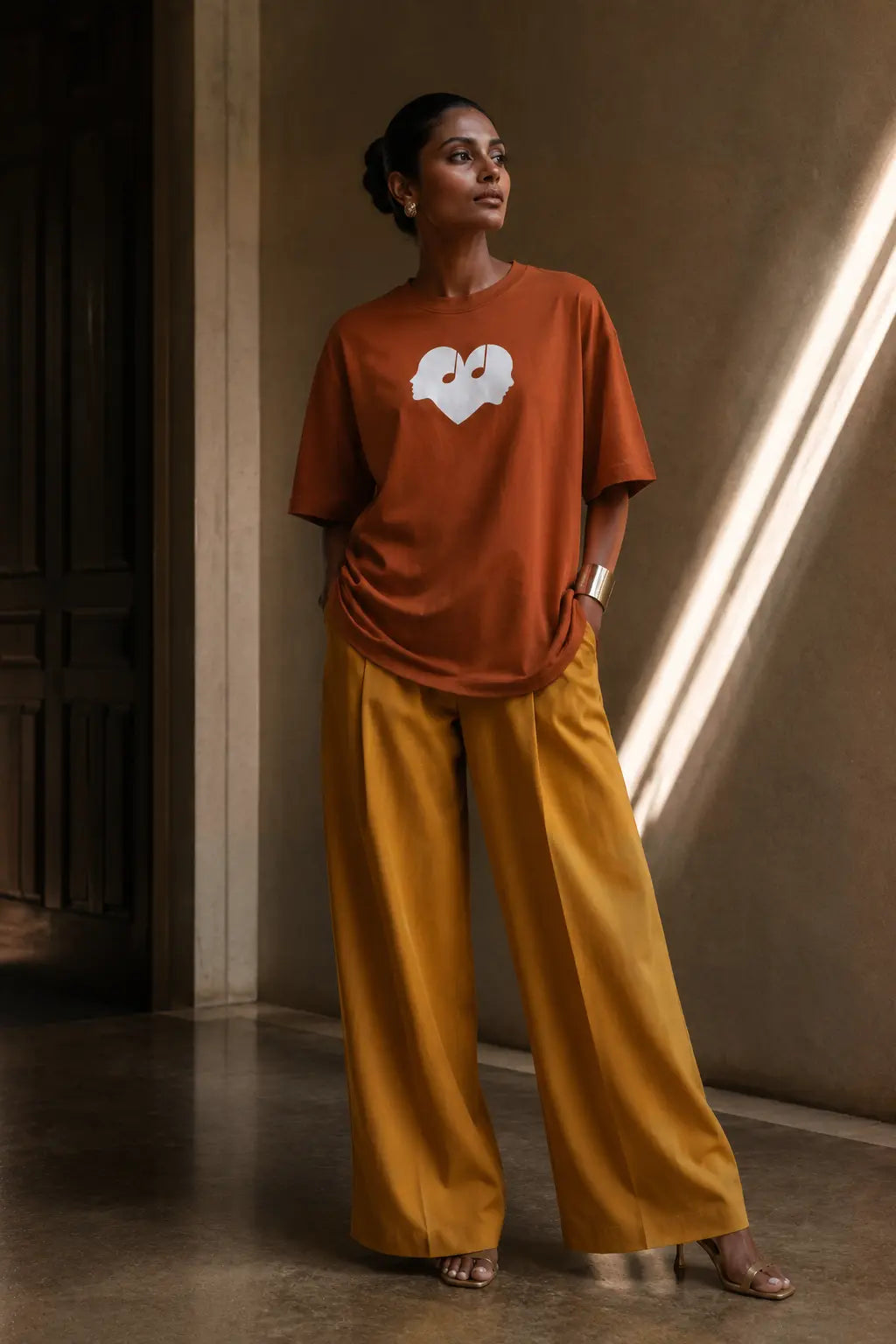 The Overture Oversized Unisex - Rust Wear The Symbol