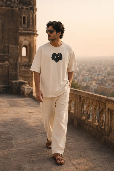 The Overture Oversized Unisex - Alabaster Wear The Symbol