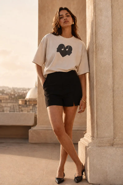 The Overture Oversized Unisex - Alabaster Wear The Symbol