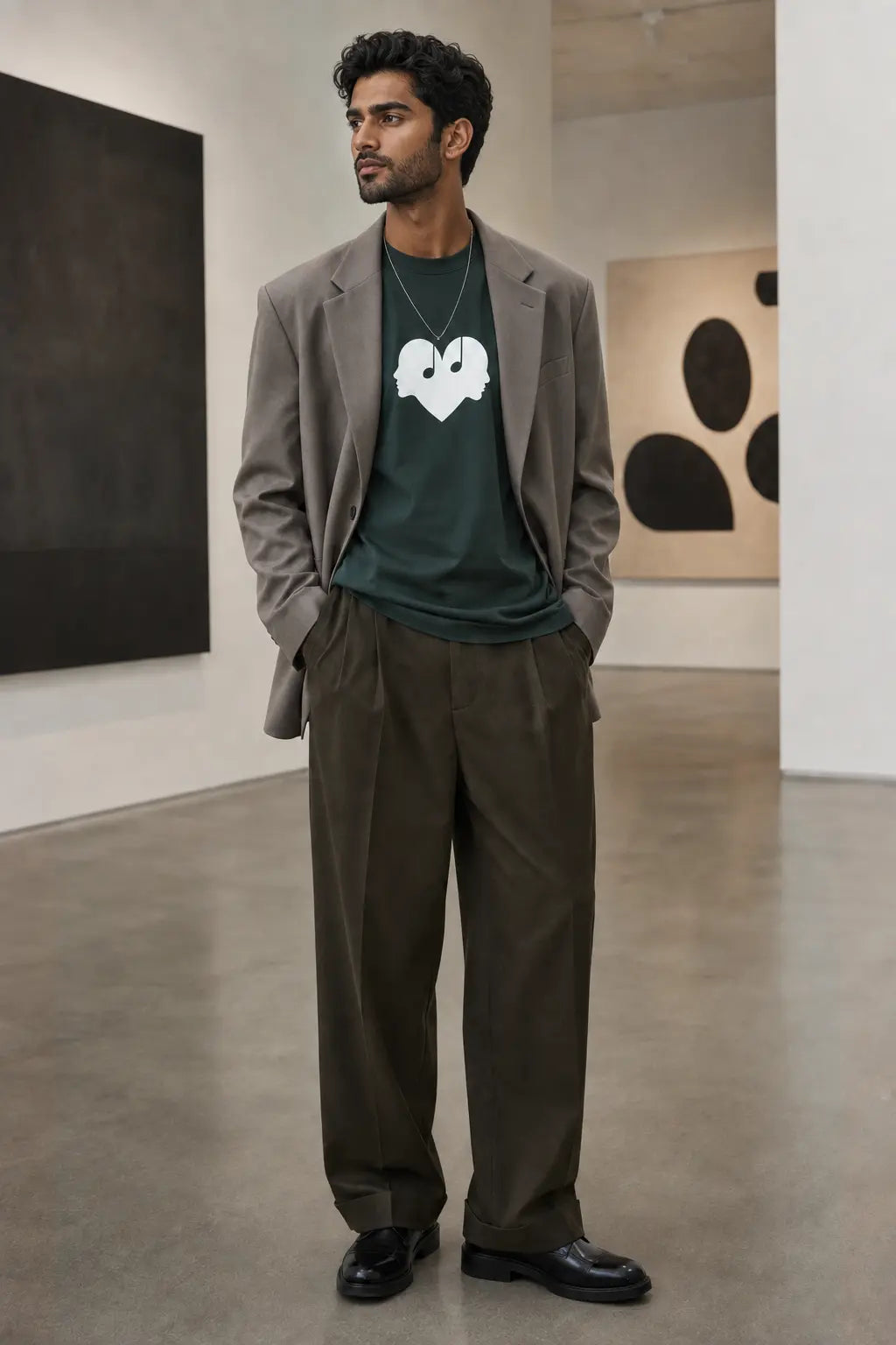 The Overture Oversized Unisex - Juniper Wear The Symbol