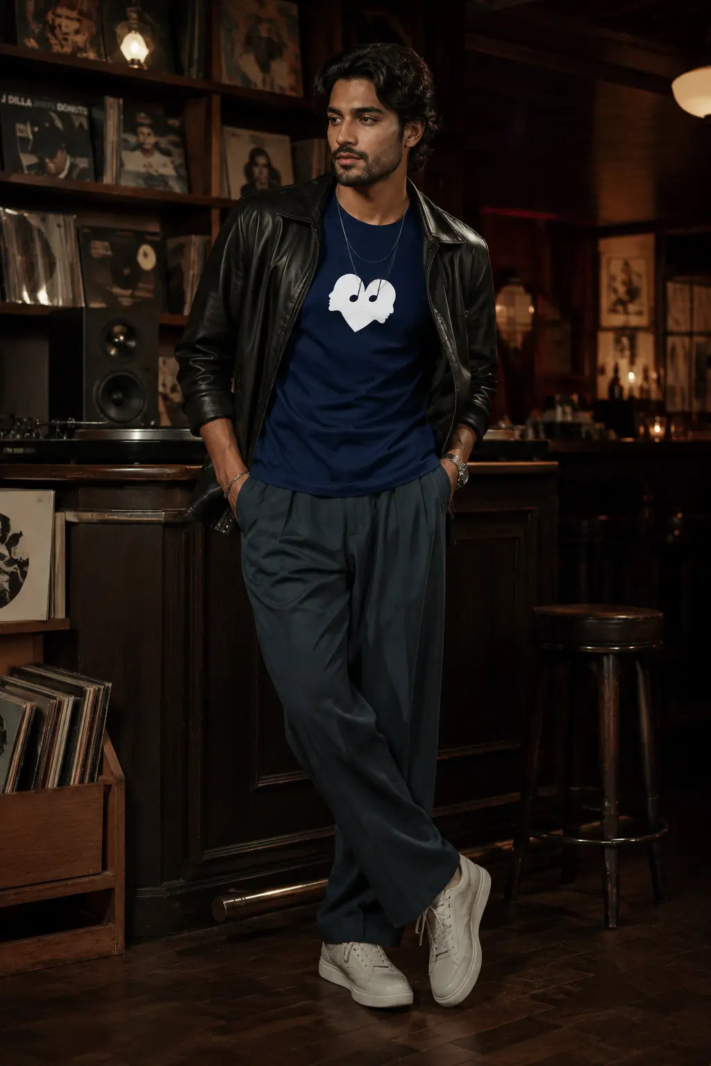 The Overture Oversized Unisex - Midnight Wear The Symbol