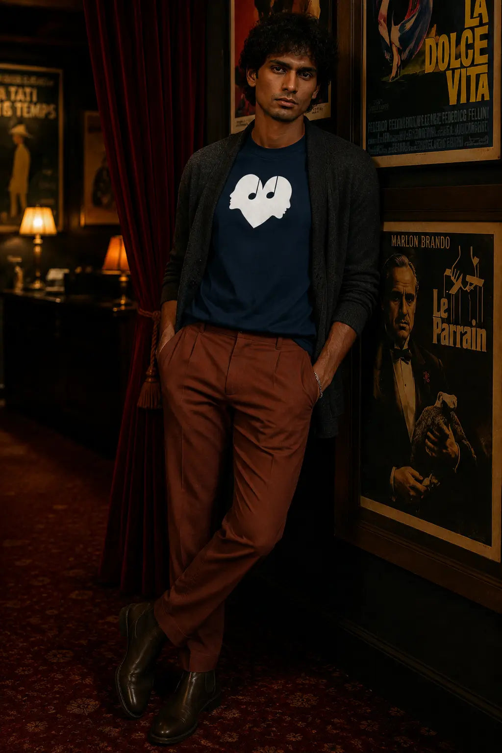 The Overture Oversized Unisex - Midnight Wear The Symbol