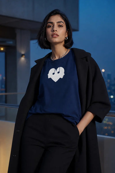 The Overture Oversized Unisex - Midnight Wear The Symbol