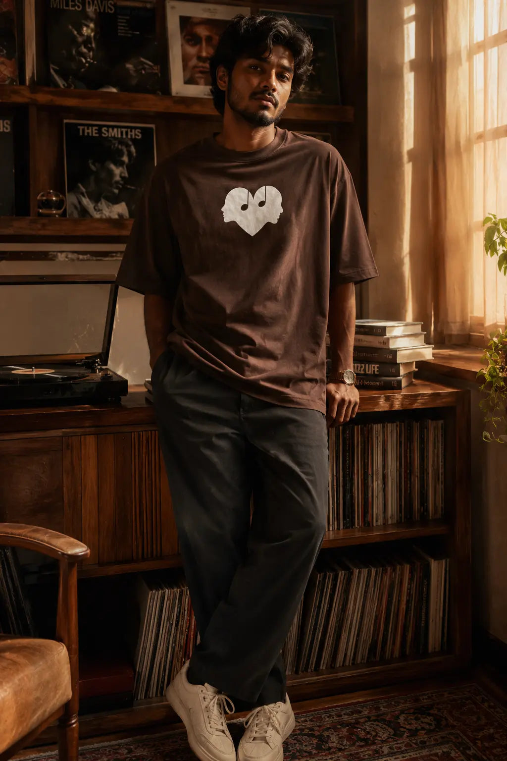 The Overture Oversized Unisex - Mocha Wear The Symbol