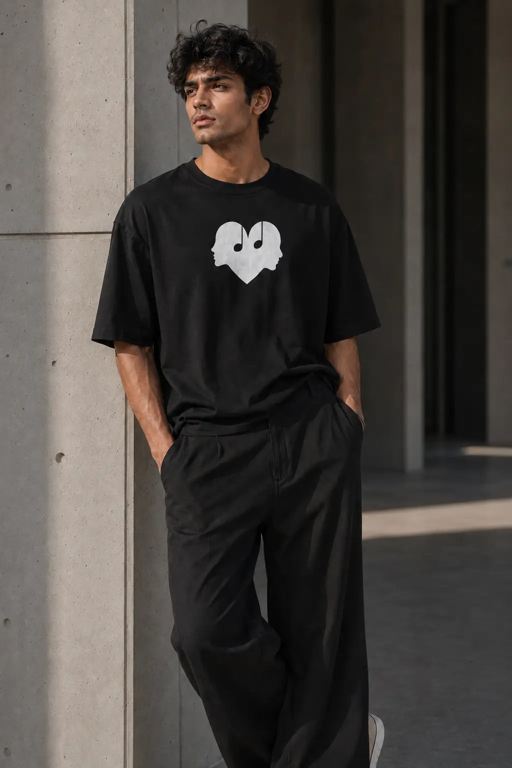 The Overture Oversized Unisex - Piano Wear The Symbol