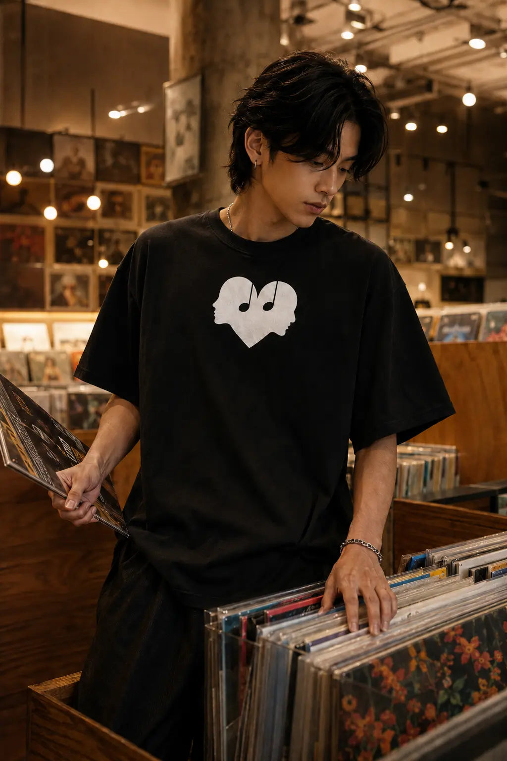 The Overture Oversized Unisex - Piano Wear The Symbol