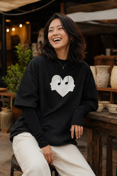 The Overture Oversized Unisex - Piano Wear The Symbol