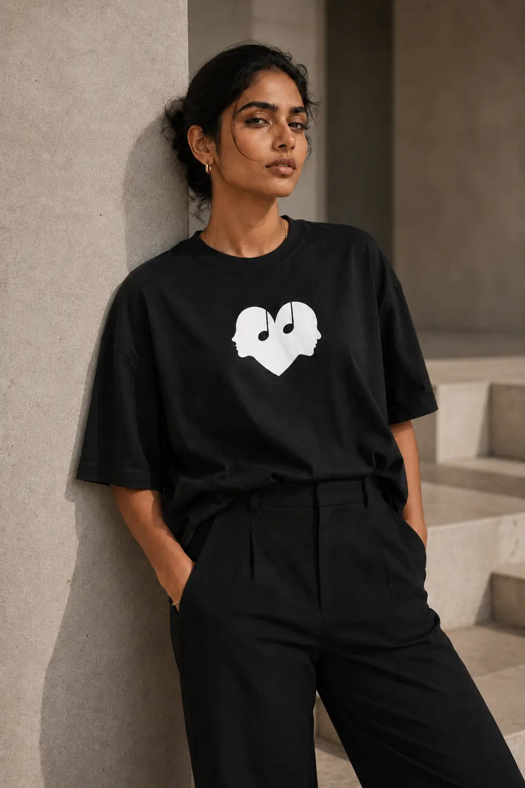 The Overture Oversized Unisex - Piano Wear The Symbol