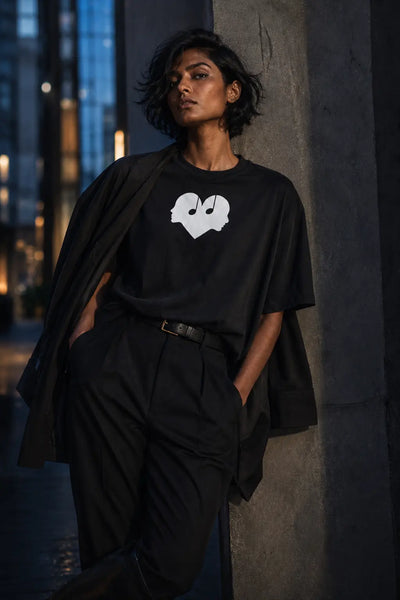 The Overture Oversized Unisex - Piano Wear The Symbol