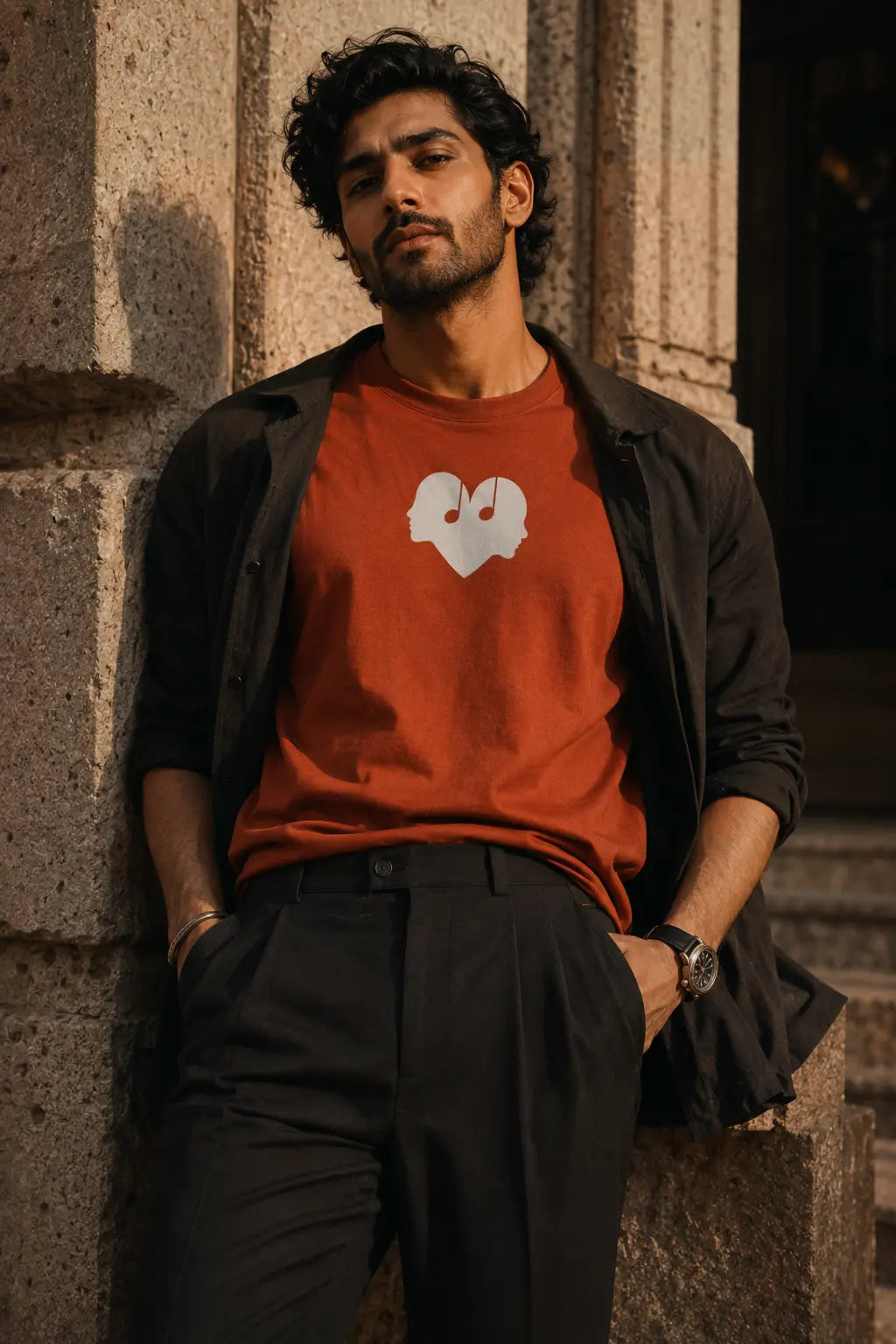 The Overture Oversized Unisex - Rust Wear The Symbol
